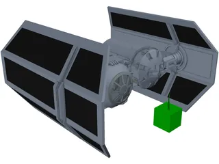 Star Wars Imperial TIE Bomber 3D Model