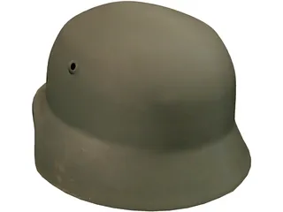 WW2 Nazi Helmet 3D Model