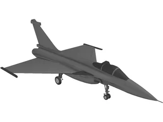 Dassault Rafale [+Gear] 3D Model