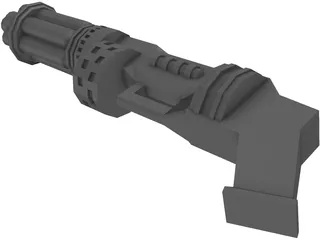 Gun 3D Model