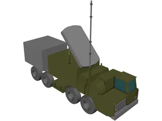 SA10 Par Truck 3D Model