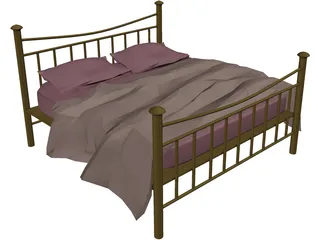 Bed 3D Model