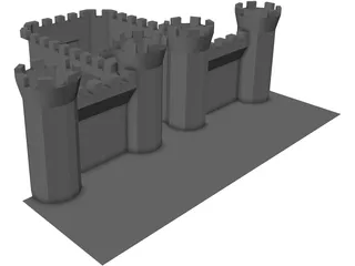 Castle Keep 3D Model