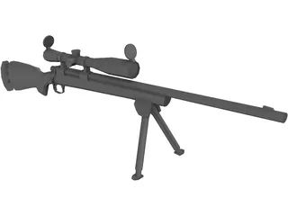 M24 Sniper 3D Model