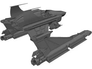 Skimmer 3D Model