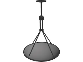 Light Modern Fixture Metropolitan 3D Model