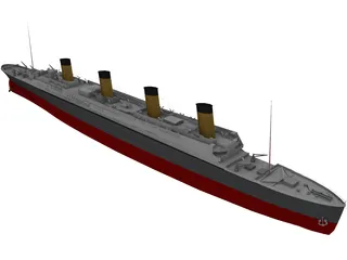 Titanic 3D Model