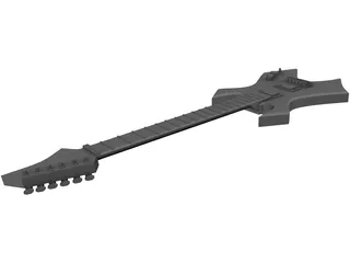 Guitar Electric 3D Model