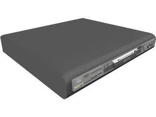 DVD Player Sony 3D Model