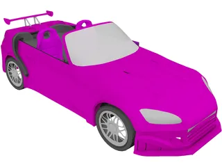 Honda S2000 [Tuned] 3D Model