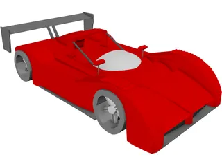 Ferrari GT 3D Model