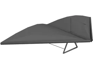 Hang Glider 3D Model