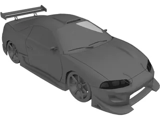 Mitsubishi Eclipse [Tuned] 3D Model