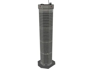 High Tower Building 3D Model