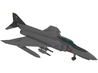 F-4 Phantom II 3D Model