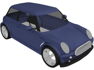 Mini Cooper [Tuned] 3D Model