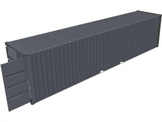 Container 40ft 3D Model