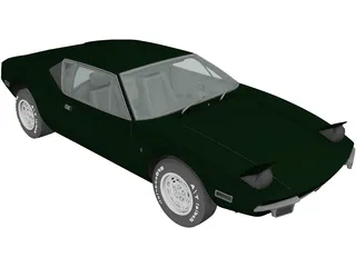 De Tomaso Pantera (1971) 3D Model