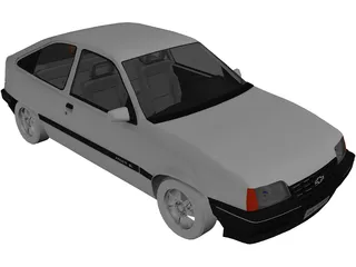 Opel Kadett 3D Model