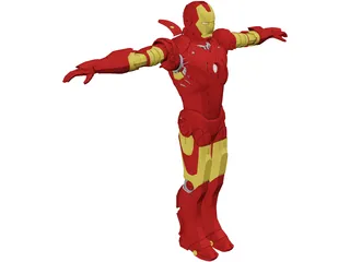 Iron Man [Rigged] 3D Model