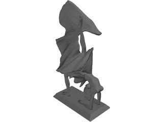 Figurine Statue 3D Model