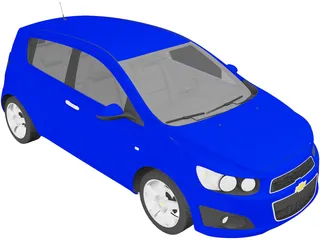 Chevrolet Aveo (2012) 3D Model