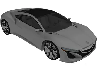 Acura NSX Concept 3D Model