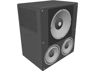 Speaker 3D Model