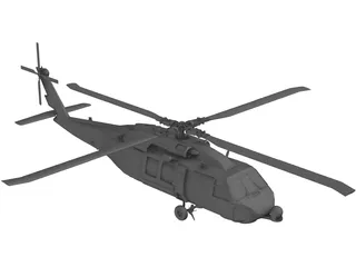 Sikorsky SH-60 Seahawk 3D Model