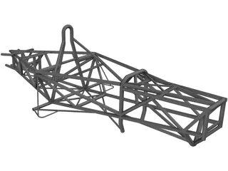 Formula Sena Frame 3D Model