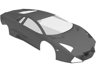 Lamborghini Reventon Body 3D Model