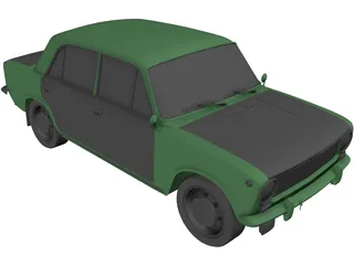 VAZ 2101 3D Model