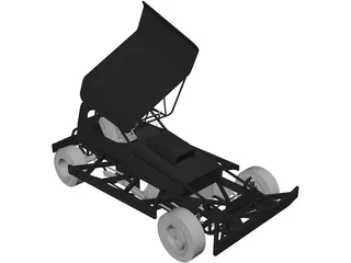 Brisca F1 Shale Car 3D Model