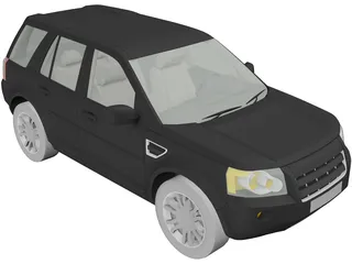 Land Rover Freelander 3D Model