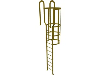 Ladder 3D Model