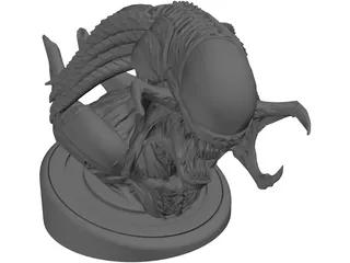 Predator Bust 3D Model