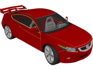 Honda Accord Sport (2010) 3D Model