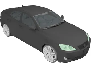 Lexus IS350 3D Model