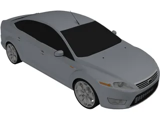 Ford Mondeo MK IV (2007) 3D Model