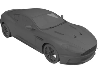 Aston Martin DBS 3D Model