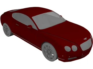 Bentley Continental GT 3D Model