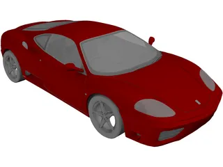 Ferrari 360 Modena 3D Model