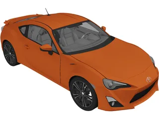 Toyota FT86 3D Model