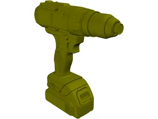 DeWalt Cordless Impact 3D Model