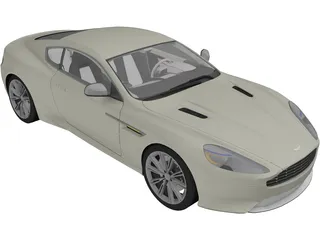 Aston Martin Virage 3D Model