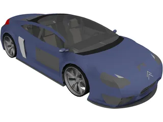 Citroen Prototype 3D Model