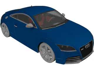 Audi TT RS 3D Model