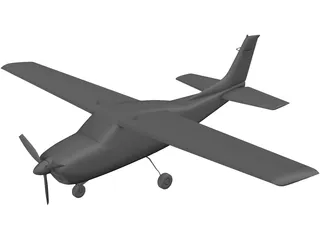 Cessna 172 3D Model