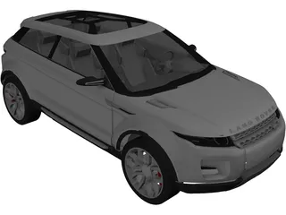 Land Rover LRX Concept (2008) 3D Model