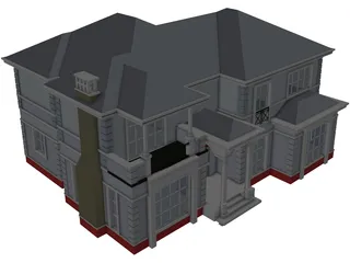 Villa 3D Model